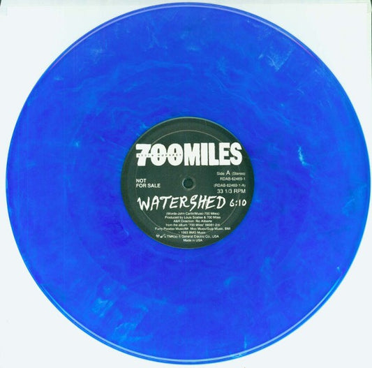 700 Miles : Watershed (10", Promo, Blu)