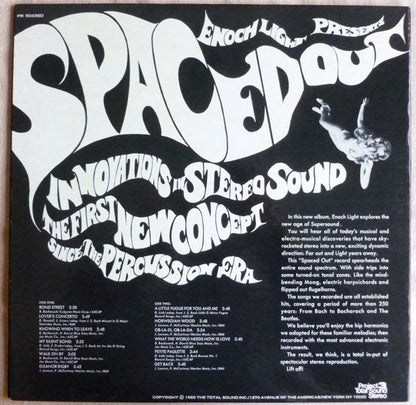 Enoch Light And The Light Brigade : Spaced Out (LP, Album, Promo)