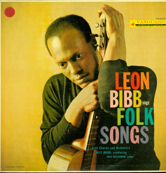 Leon Bibb : Sings Folk Songs (LP, Album, Roc)