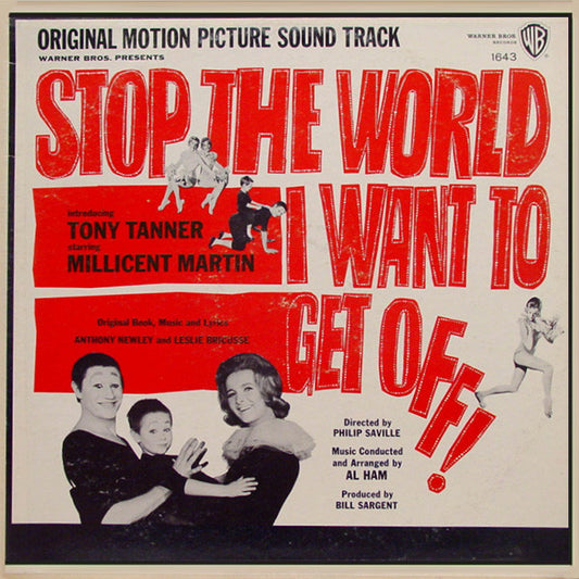Various : Stop The World I Want To Get Off (Original Motion Picture Soundtrack) (LP, Album)