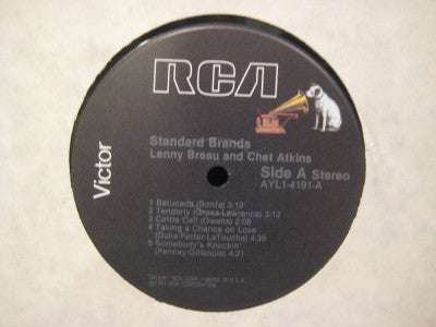 Lenny Breau And Chet Atkins : Standard Brands (LP, Album)