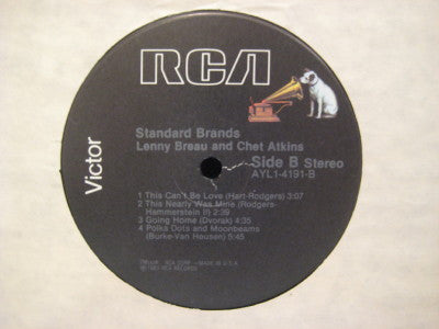 Lenny Breau And Chet Atkins : Standard Brands (LP, Album)