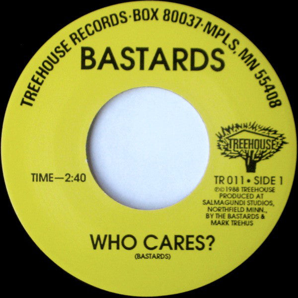 Bastards (2) : Who Cares? / Shit For Brains (7")