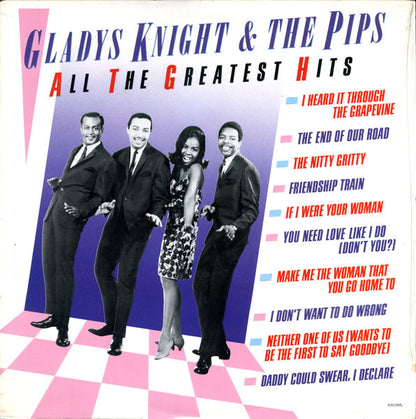 Gladys Knight And The Pips : All The Greatest Hits (LP, Comp, Mis)