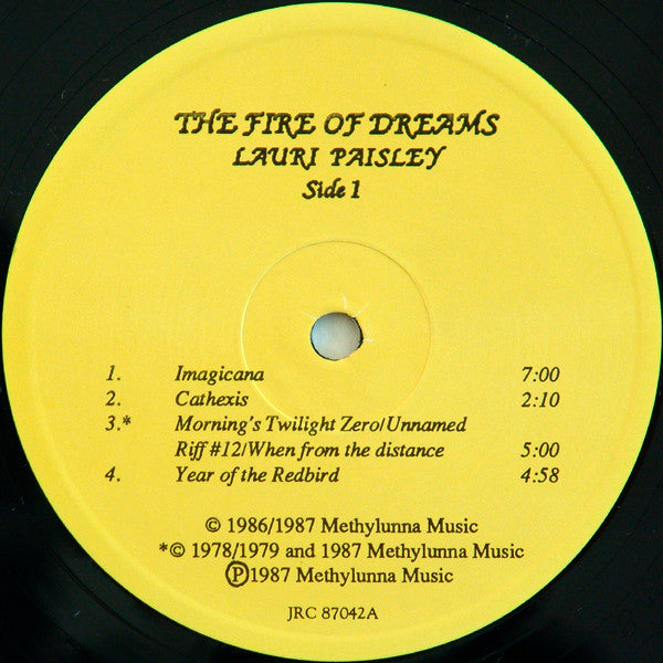 Lauri Paisley : The Fire Of Dreams (LP, Album)