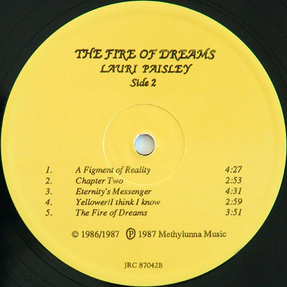 Lauri Paisley : The Fire Of Dreams (LP, Album)