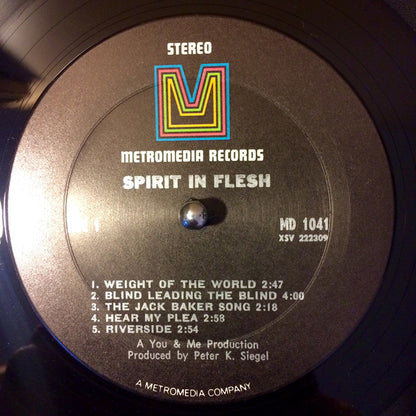 Spirit In Flesh : Spirit In Flesh (LP, Album)