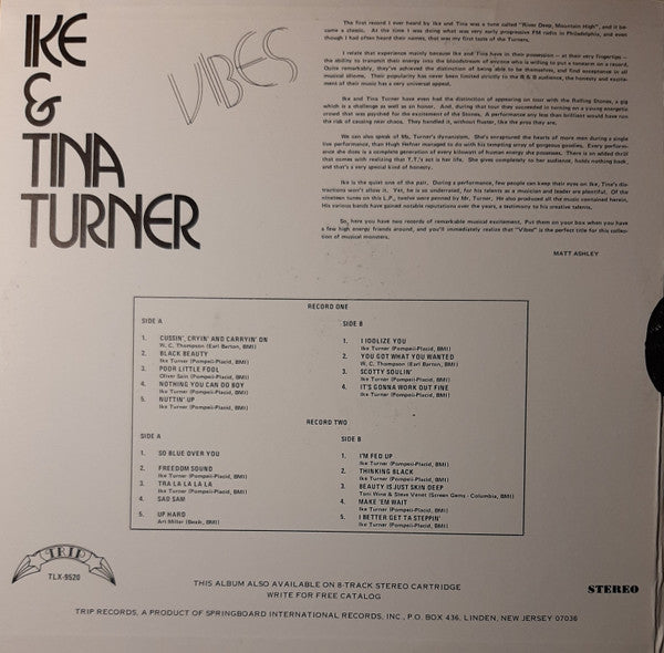 Ike & Tina Turner : Vibes  (2xLP, Comp, Gat)