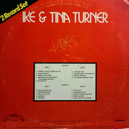 Ike & Tina Turner : Vibes  (2xLP, Comp, Gat)