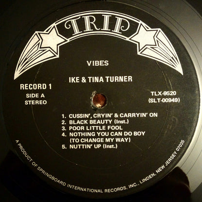 Ike & Tina Turner : Vibes  (2xLP, Comp, Gat)