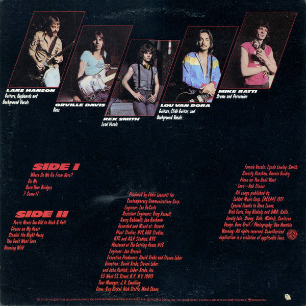Rex (29) : Where Do We Go From Here? (LP, Album)