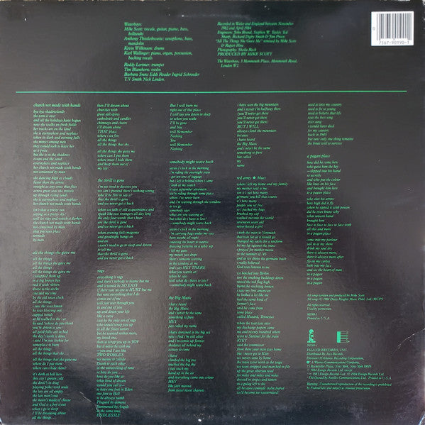 The Waterboys : A Pagan Place (LP, Album, SRC)