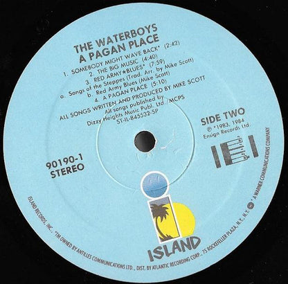 The Waterboys : A Pagan Place (LP, Album, SRC)