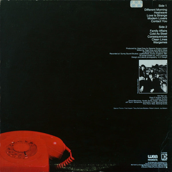 Fay Ray : Contact You (LP, Album, Promo, All)
