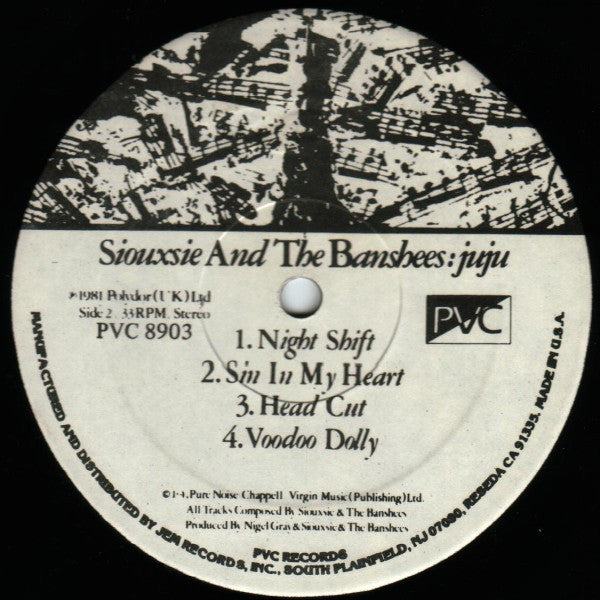 Siouxsie And The Banshees* : Juju (LP, Album, Ltd, S/Edition, Hub + 7", Single)