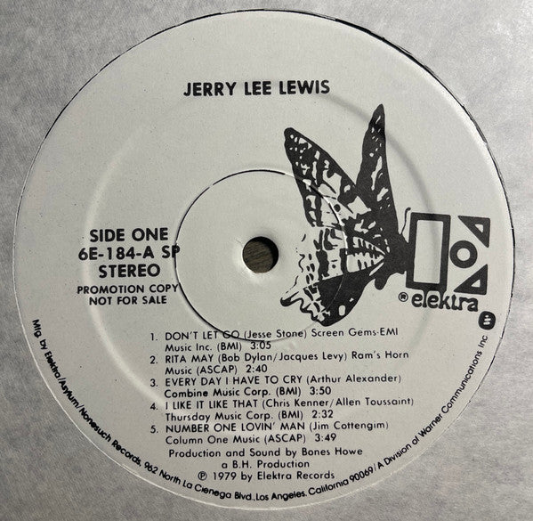 Jerry Lee Lewis : Jerry Lee Lewis (LP, Album, Promo)