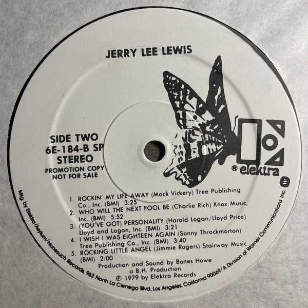 Jerry Lee Lewis : Jerry Lee Lewis (LP, Album, Promo)
