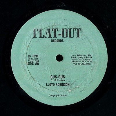 Lloyd Robinson : Cus-Cus (12", Single)