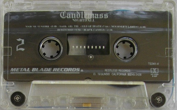Candlemass : Nightfall (Cass, Album, HX-)