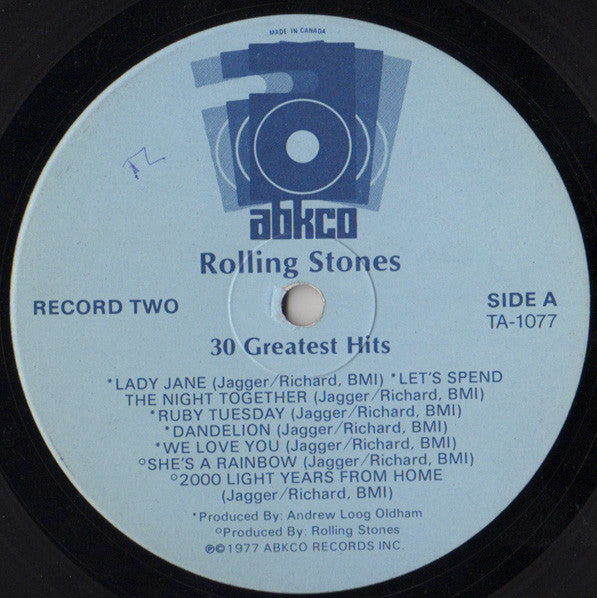 Rolling Stones* : Greatest Hits Vol. II (LP, Comp)