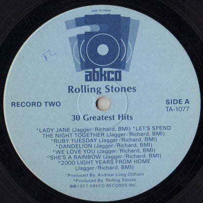 Rolling Stones* : Greatest Hits Vol. II (LP, Comp)
