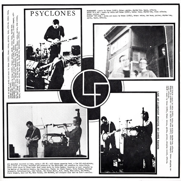 Psyclones : Psyclones (LP, Album)