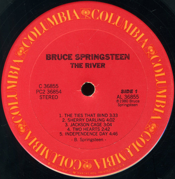 Bruce Springsteen : The River (2xLP, Album, San)