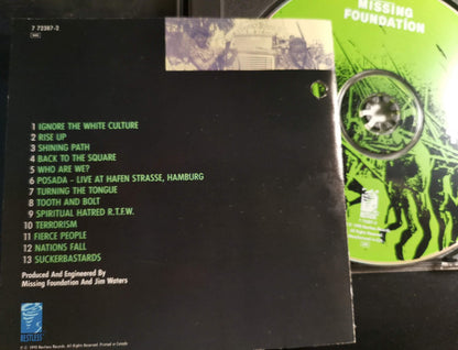 Missing Foundation : Ignore The White Culture (CD, Album)