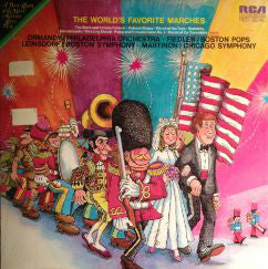 Various : The World's Favorite Marches (LP, Comp)