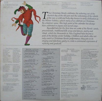 John Langstaff : The Christmas Revels (LP, Album, Gat)