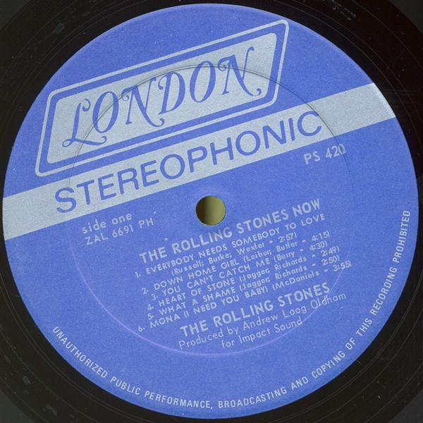 The Rolling Stones : The Rolling Stones, Now! (LP, Album, RE, Phi)