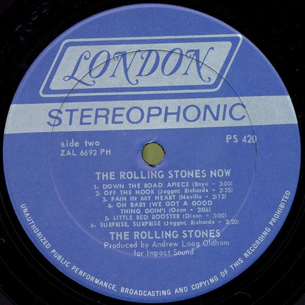The Rolling Stones : The Rolling Stones, Now! (LP, Album, RE, Phi)