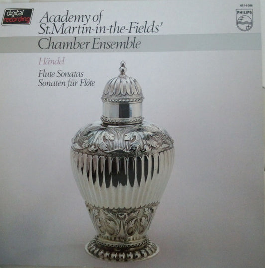 Academy Of St. Martin-in-the-Fields Chamber Ensemble, Georg Friedrich Händel : Flute Sonatas = Sonaten Für Flöte (LP)