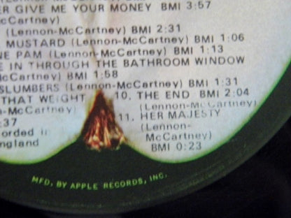 The Beatles : Abbey Road (LP, Album, Scr)