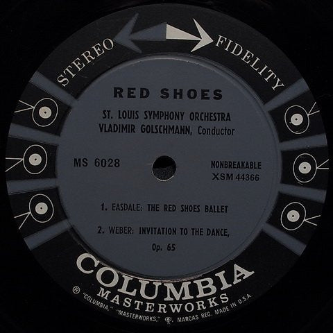 Vladimir Golschmann, Saint Louis Symphony Orchestra : The Red Shoes Ballet, Sylvia Ballet Suite, Coppelia Ballet Suite, Invitation To The Dance (LP, Album)