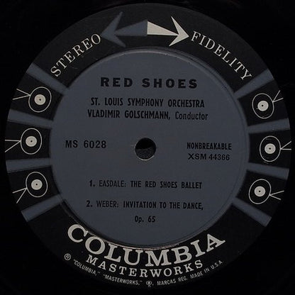 Vladimir Golschmann, Saint Louis Symphony Orchestra : The Red Shoes Ballet, Sylvia Ballet Suite, Coppelia Ballet Suite, Invitation To The Dance (LP, Album)