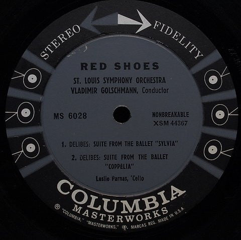 Vladimir Golschmann, Saint Louis Symphony Orchestra : The Red Shoes Ballet, Sylvia Ballet Suite, Coppelia Ballet Suite, Invitation To The Dance (LP, Album)