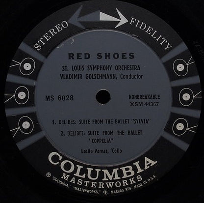 Vladimir Golschmann, Saint Louis Symphony Orchestra : The Red Shoes Ballet, Sylvia Ballet Suite, Coppelia Ballet Suite, Invitation To The Dance (LP, Album)