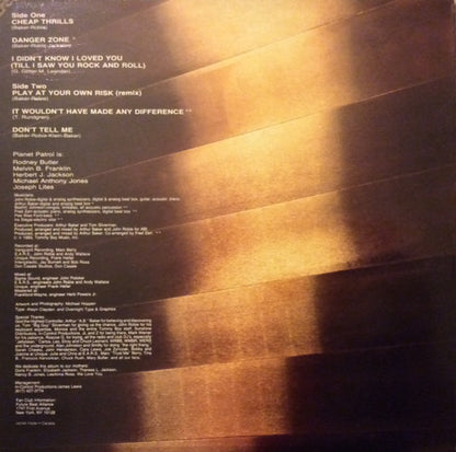 Planet Patrol : Planet Patrol (LP, Album)
