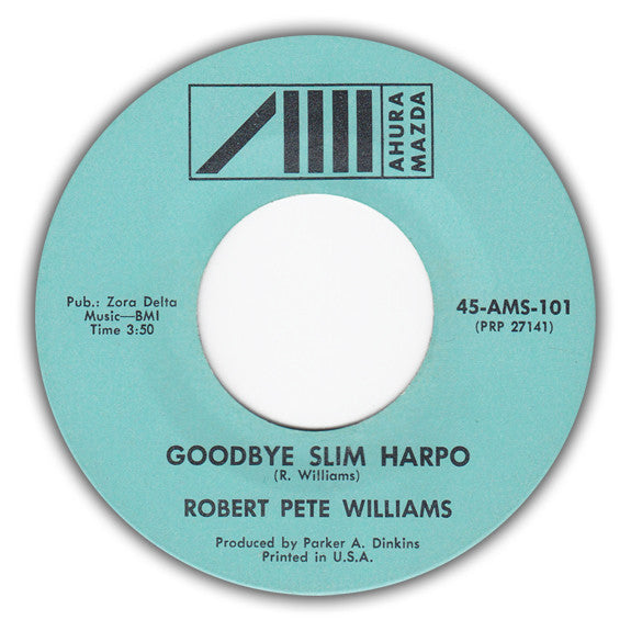 Robert Pete Williams : Goodbye Slim Harpo (7", Single)