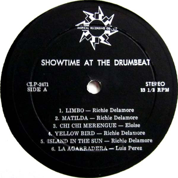 John Berkely "Peanuts" Taylor, Pat Rolle, Eloise Lewis & The Limbo : Showtime At The Drumbeat (LP, Album)