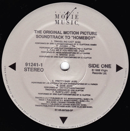 Various : Homeboy - The Original Motion Picture Soundtrack (LP, Album, All)