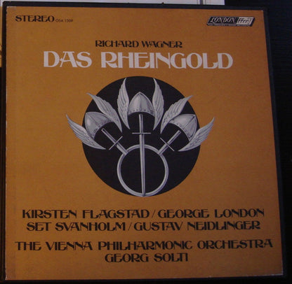 Richard Wagner - Kirsten Flagstad, George London (2), Set Svanholm, Gustav Neidlinger, Wiener Philharmoniker, Georg Solti : Das Rheingold (3xLP + Box)