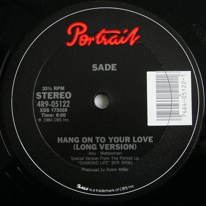 Sade : Hang On To Your Love (12" Version) (12")