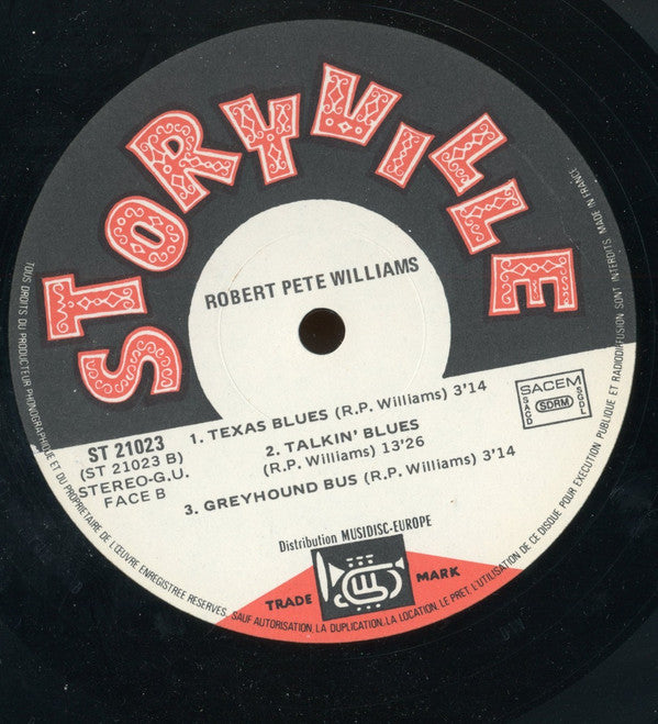 Robert Pete Williams With Big Joe Williams : Robert Pete Williams With Big Joe Williams (LP, Album)