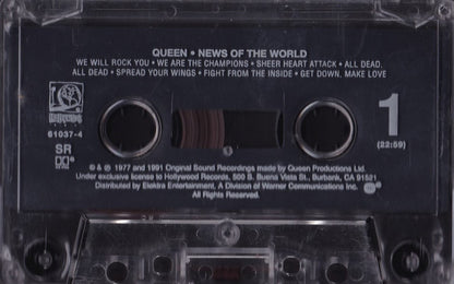 Queen : News Of The World (Cass, Album, RE, RM, SR)