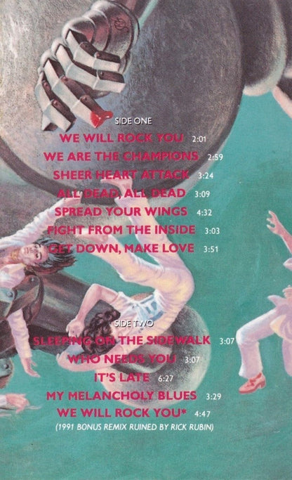 Queen : News Of The World (Cass, Album, RE, RM, SR)