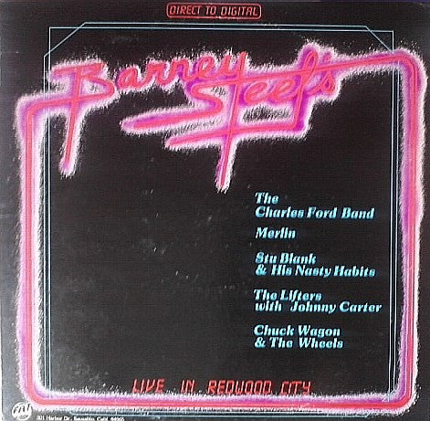 Various : Barney Steel's Live In Redwood City (LP, Comp, Whi)