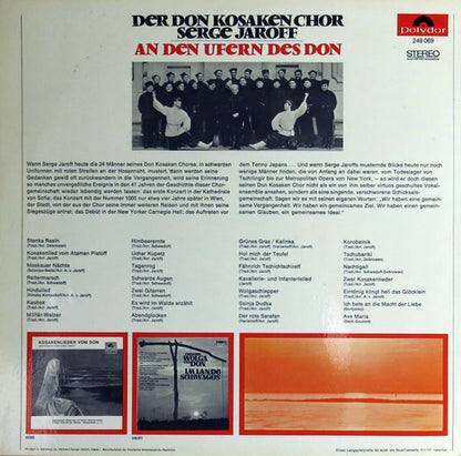 Don Kosaken Chor Serge Jaroff : An Den Ufern Des Don (28 Beliebte Russische Volksweisen) (LP)