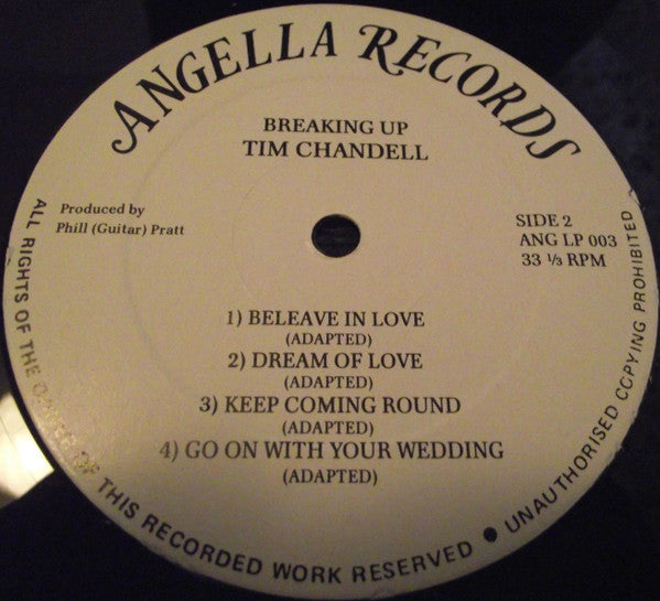 Tim Chandell : Breaking Up (LP, Album)